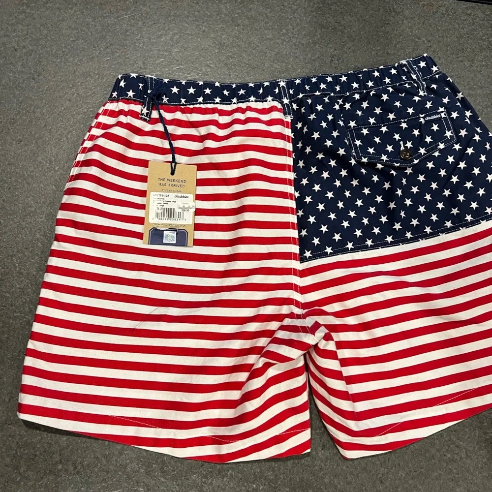 Chubbies USA Originals Stretch Twill Short -‎ NWT